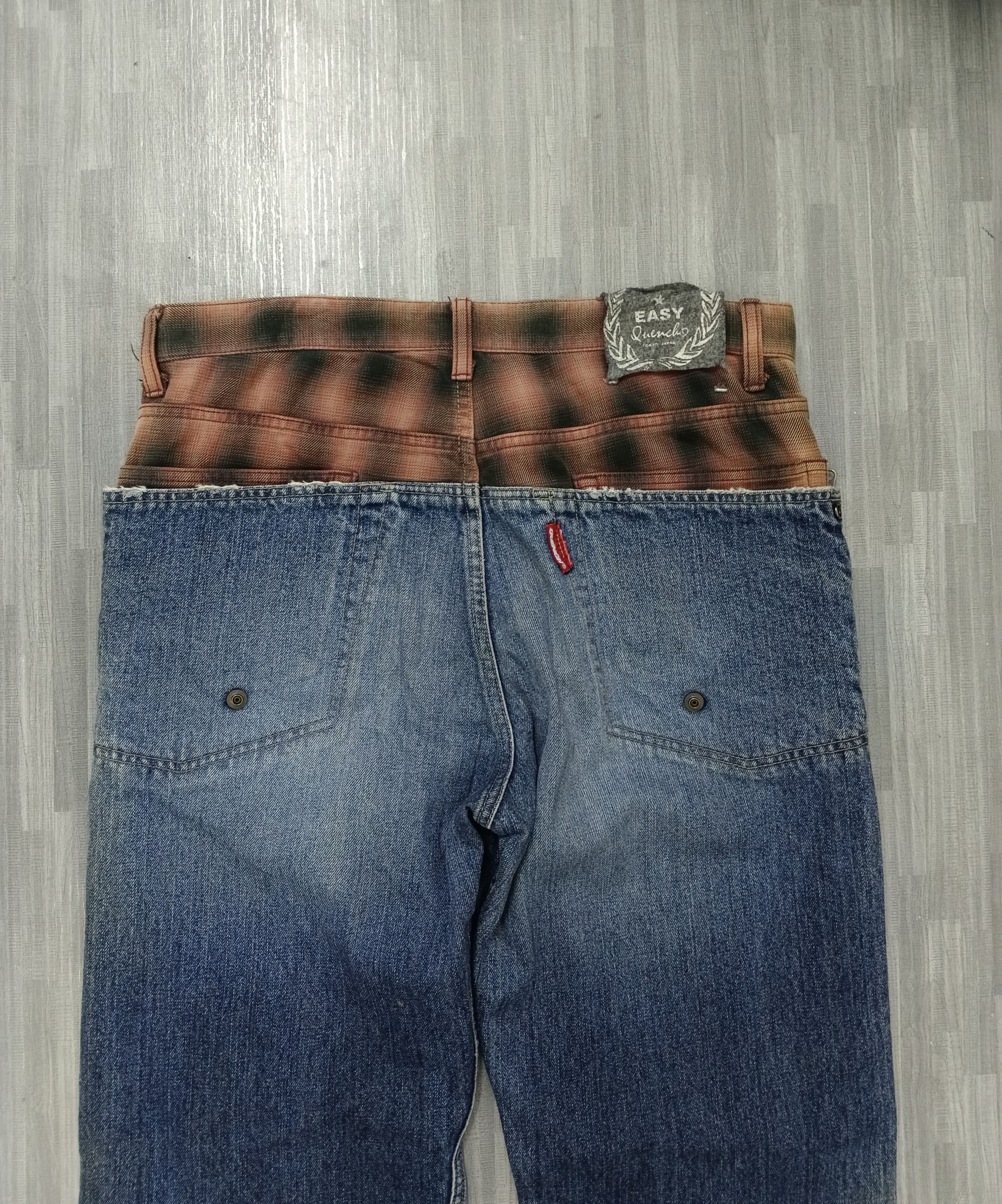 Japanese Brand SICK DOUBLE WAIST QUENCH TOKYO JAPAN Size US 32 / EU 48 - 5 Thumbnail