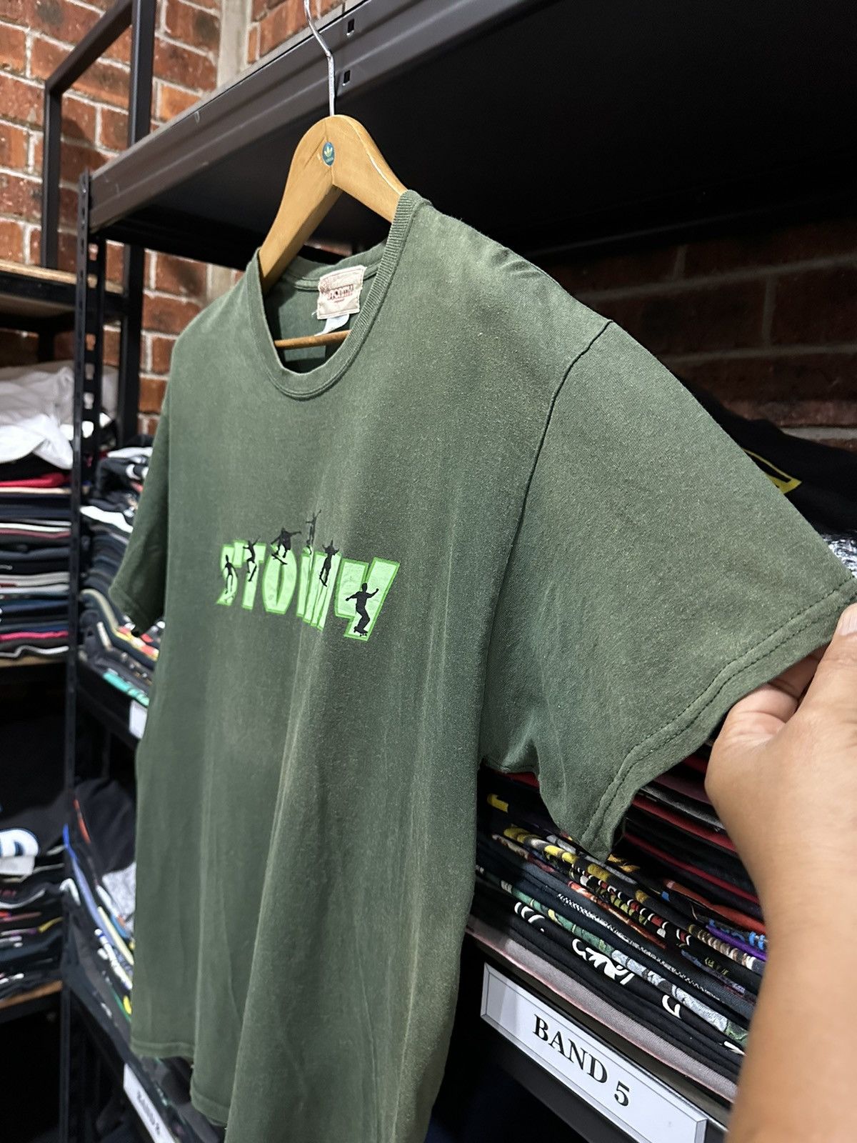 Girl Skateboards × Vintage Vintage Stormy Skateboard Sun Faded Tee Size US L / EU 52-54 / 3 - 4 Thumbnail