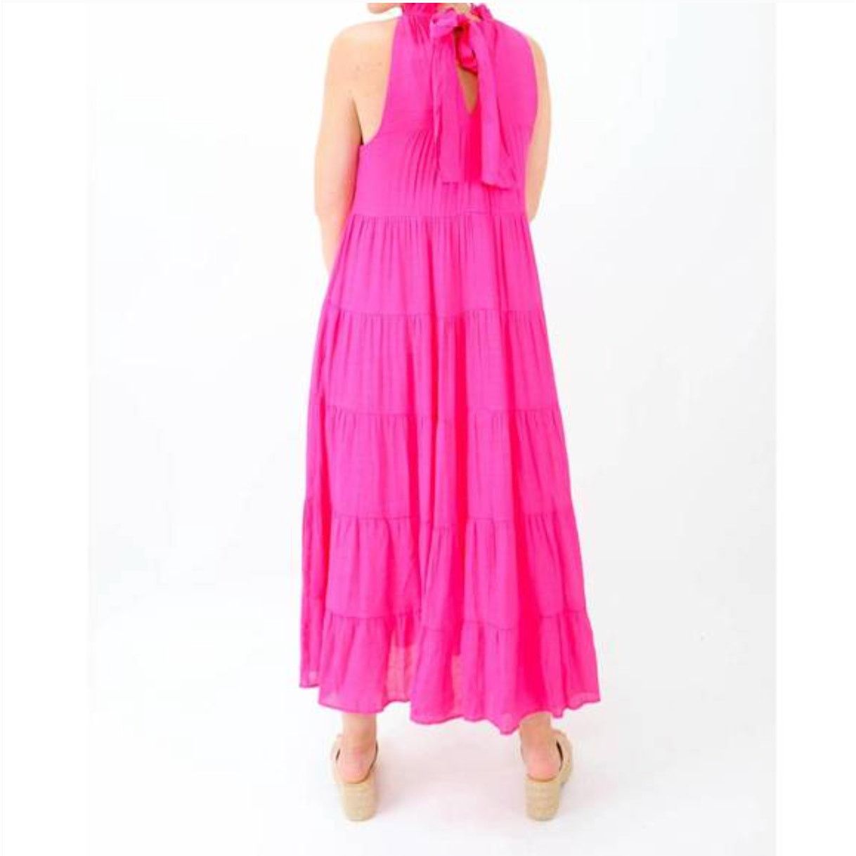 Etro ENTRO cheer up maxi dress in pink women's Size Small Size S / US 4 / IT 40 - 3 Thumbnail