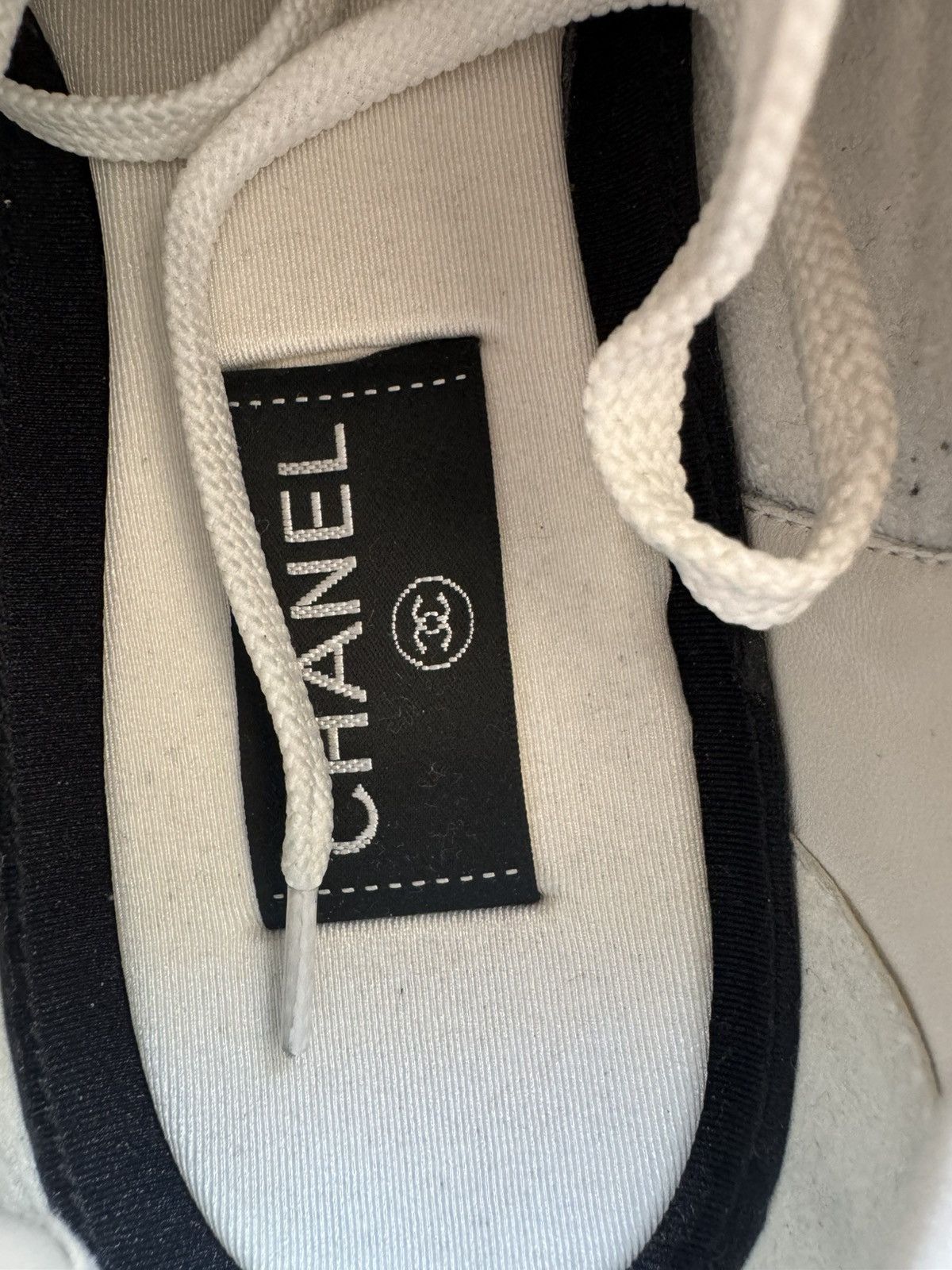 Chanel chanel Leather trainer shoes Size US 11 / EU 44 - 8 Thumbnail