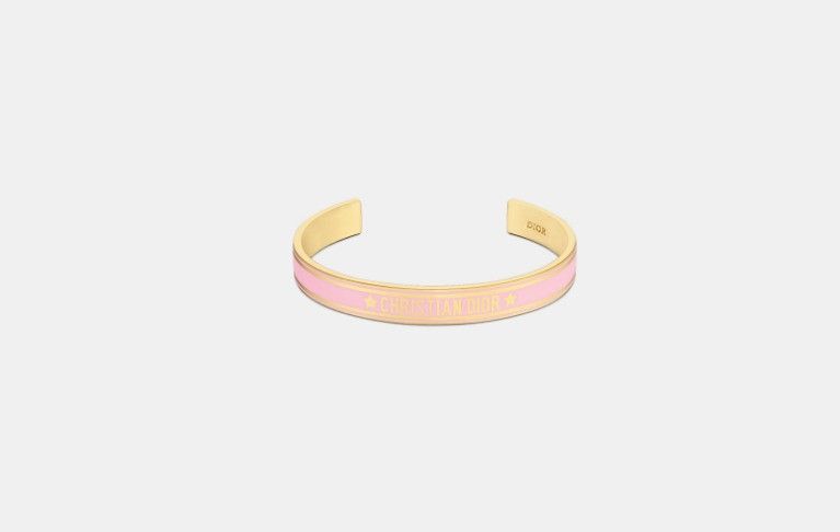 Dior o1w1db11224 Size: OS / Code Bangle in Gold & Pink Size ONE SIZE - 2 Thumbnail