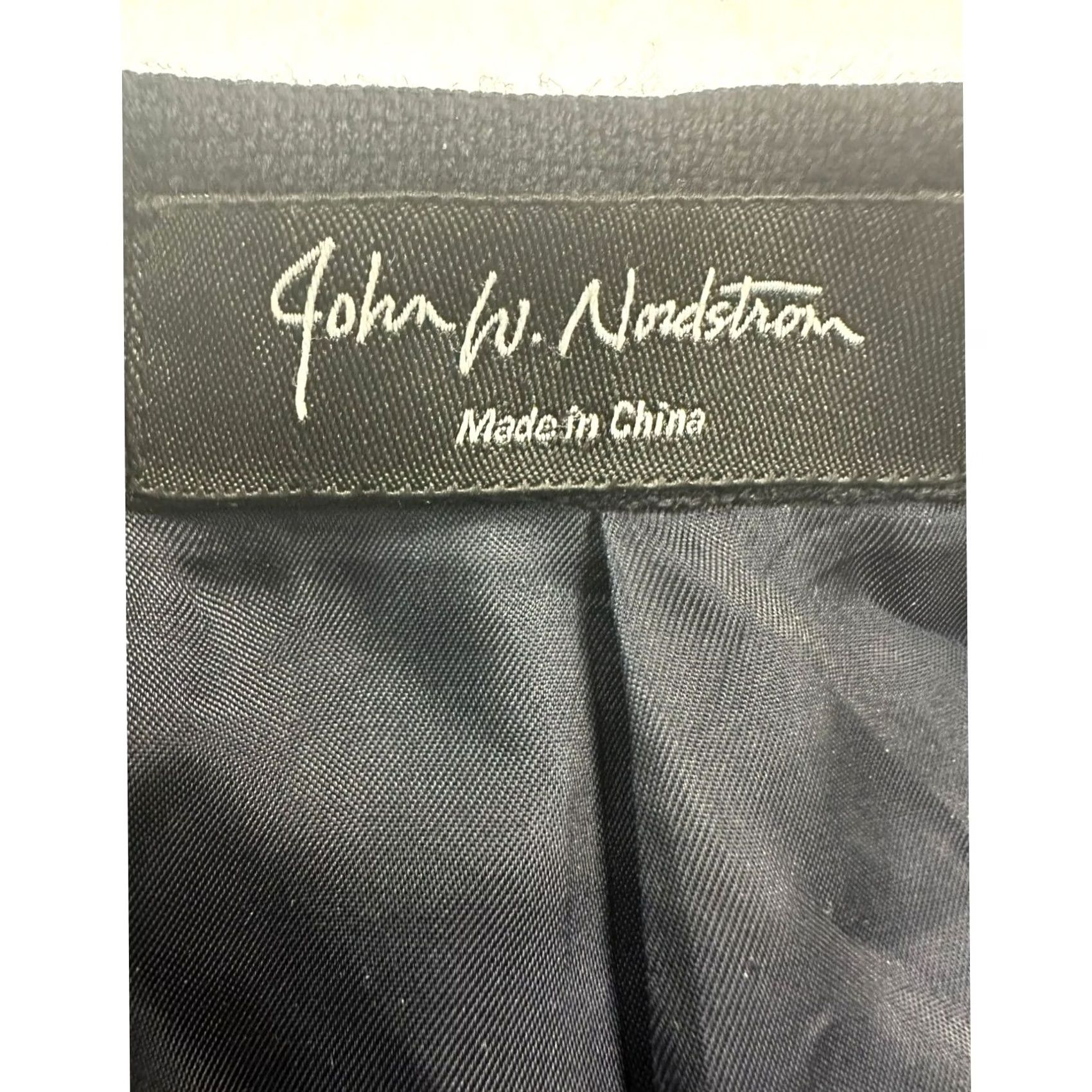 Nordstrom NORDSTROM John W. Nordstrom Blazer Wool Black 42R Men Blazer Size 42 Regular Size 42R - 3 Thumbnail