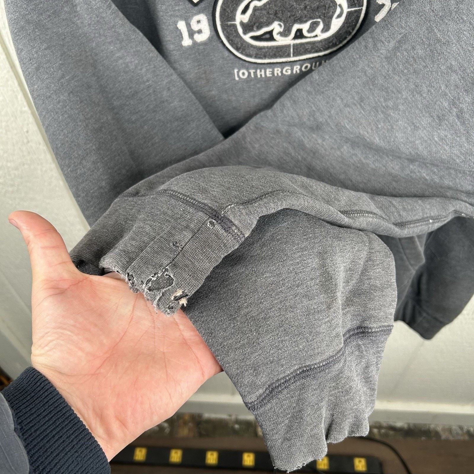 Ecko Unltd. Vintage Y2K Gray ECKO Unltd Oversized Hoodie Size X-Large Size US XL / EU 56 / 4 - 6 Thumbnail