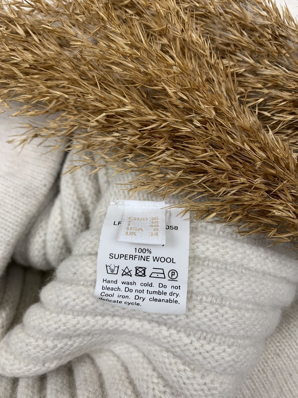 Bally × Designer Bally Heavy Knit Wool Pocket Oversize Poncho Size S / US 4 / IT 40 - 10 Thumbnail