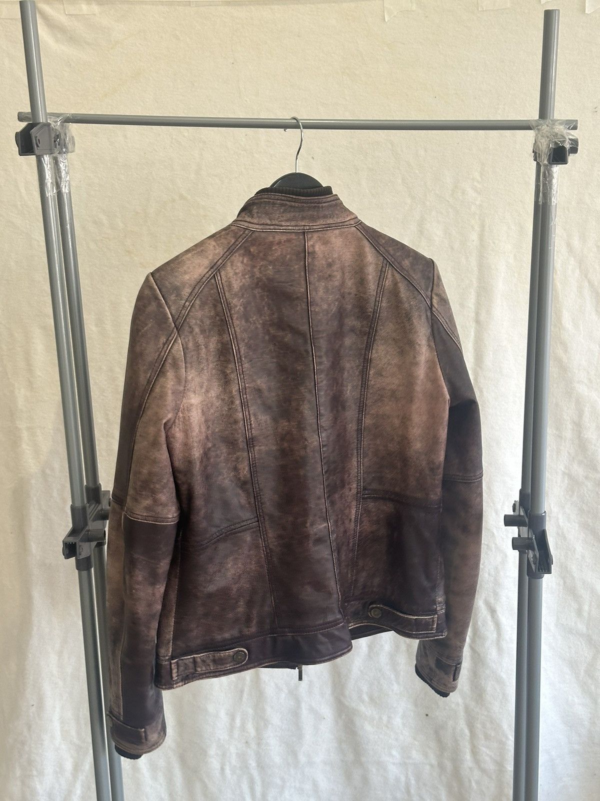 Other Y2K leather jacket Brown Purple Size M / US 6-8 / IT 42-44 - 3 Thumbnail