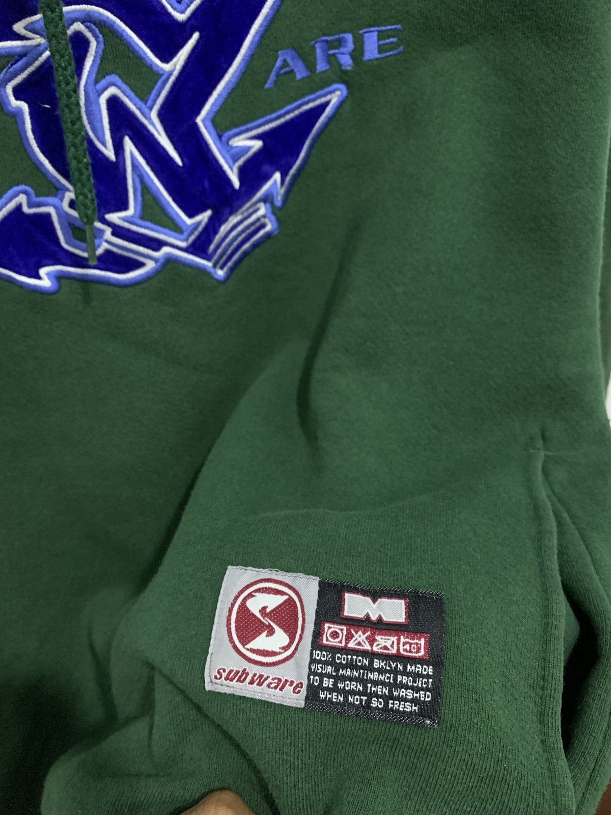 Recon × Subware RARE ! 90s Subware Visual Maintenance Vintage Hoodie Stash Size US M / EU 48-50 / 2 - 3 Thumbnail