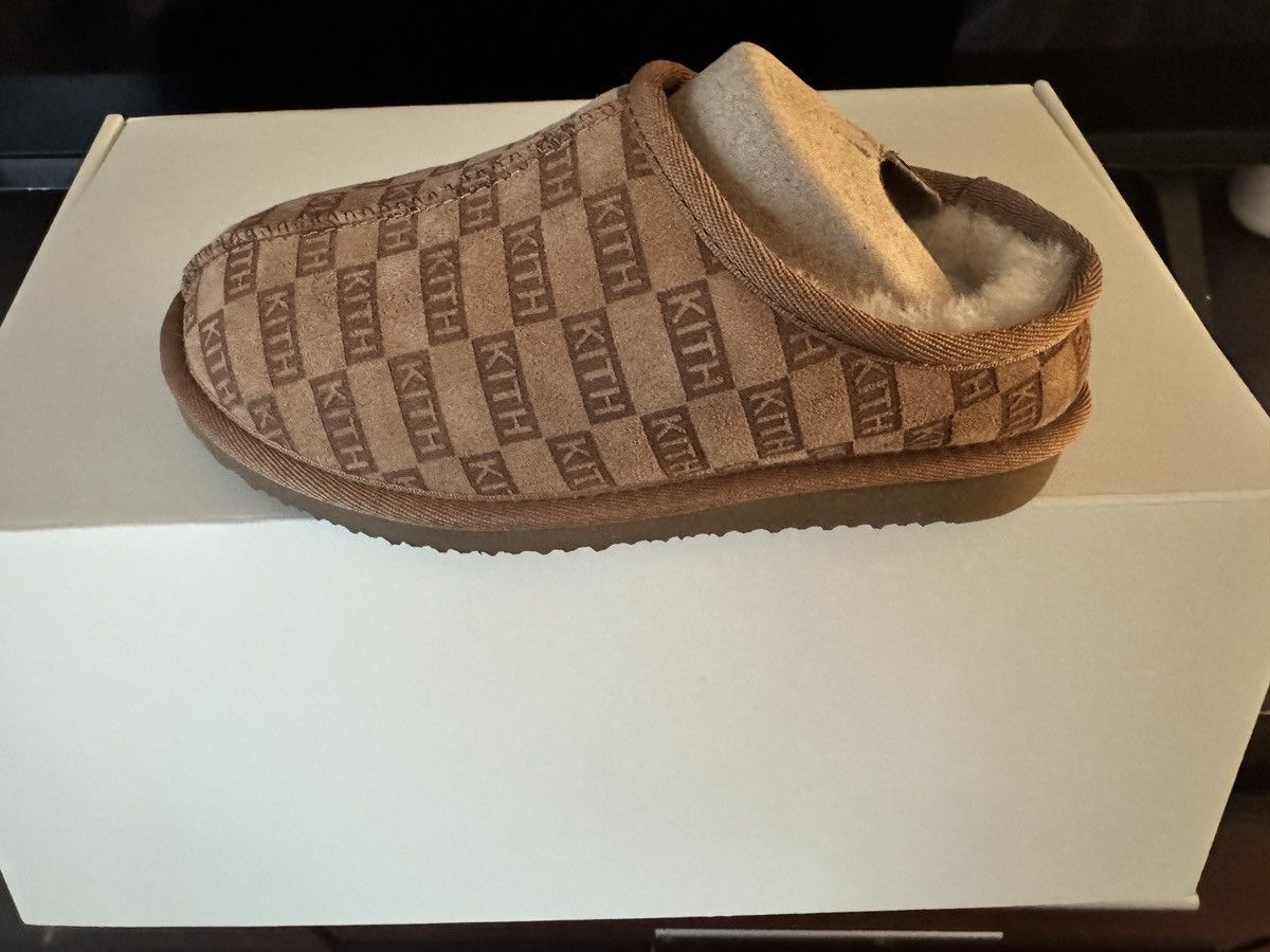 Kithmas Kith Fluffy Slippers Size 13 • KITHMAS 2024 • Puffed Logo