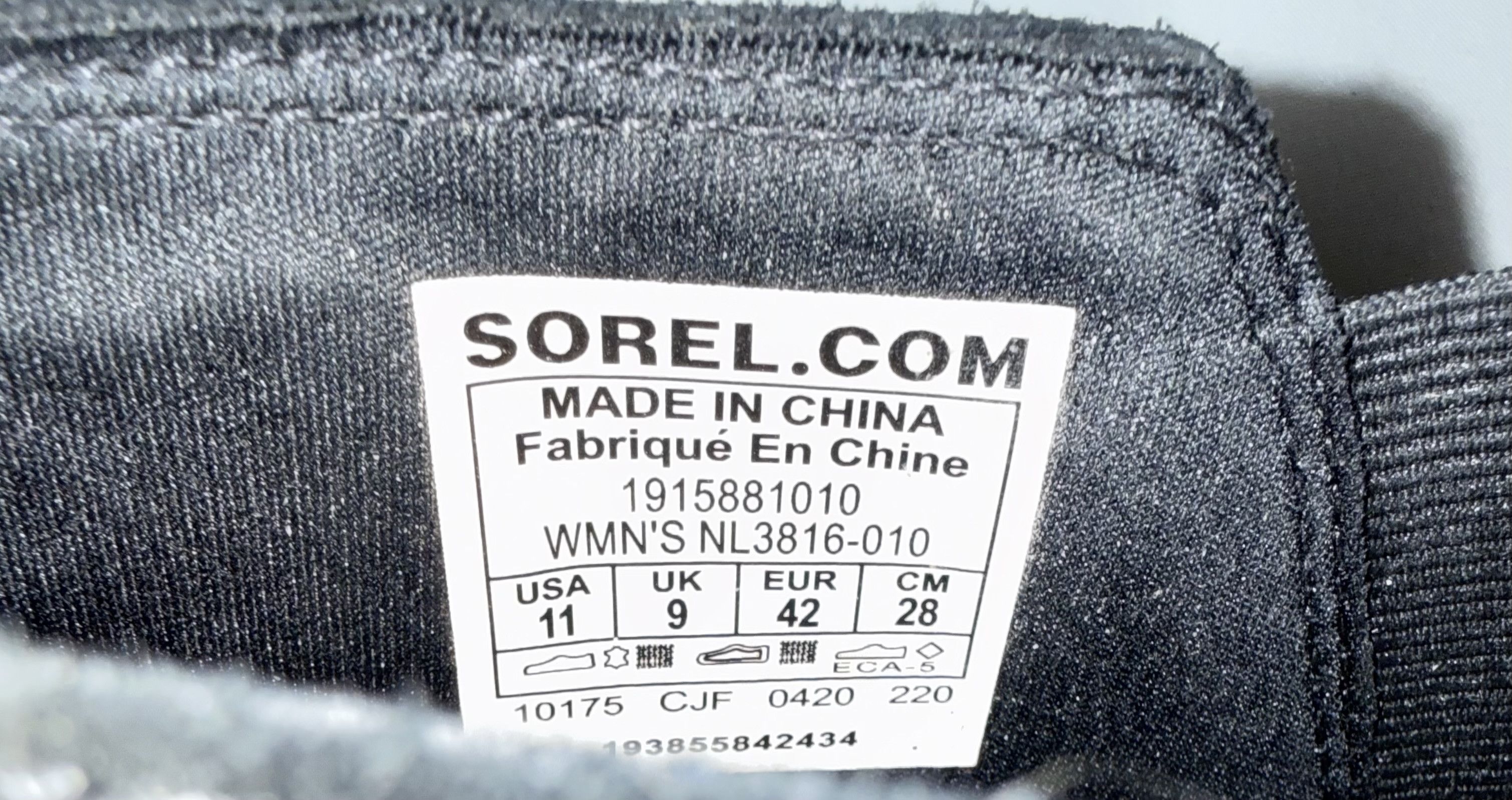 SOREL NEW Women’s Sorel Evie II Chelsea Bootie Black Size 11 Size US 11 / IT 41 - 6 Thumbnail