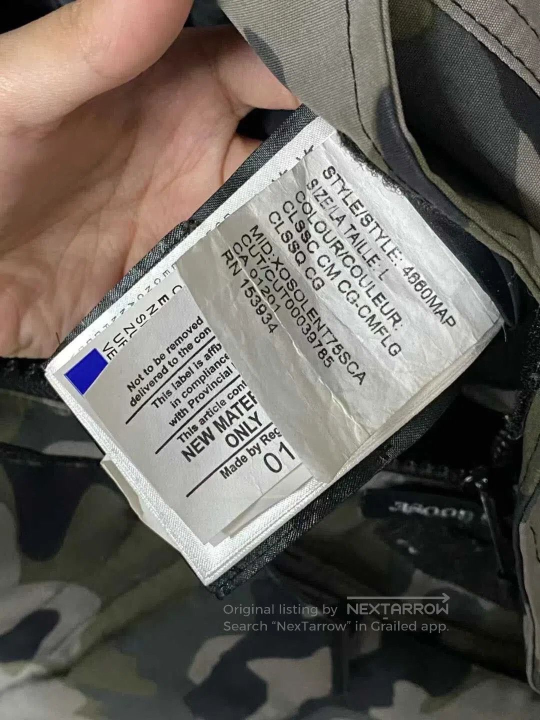 Canada Goose long camouflage down jacket by canada goose. Size US L / EU 52-54 / 3 - 6 Thumbnail