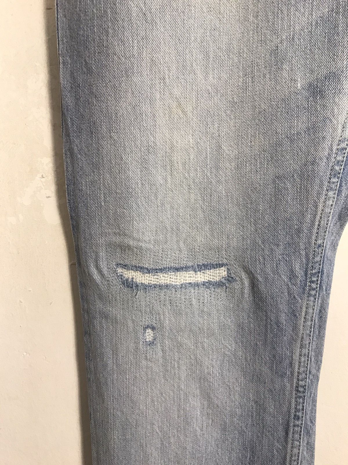 Japanese Brand × Vintage Vintage Goodfellow Selvedge Distressed Denim Jeans Size US 32 / EU 48 - 8 Thumbnail