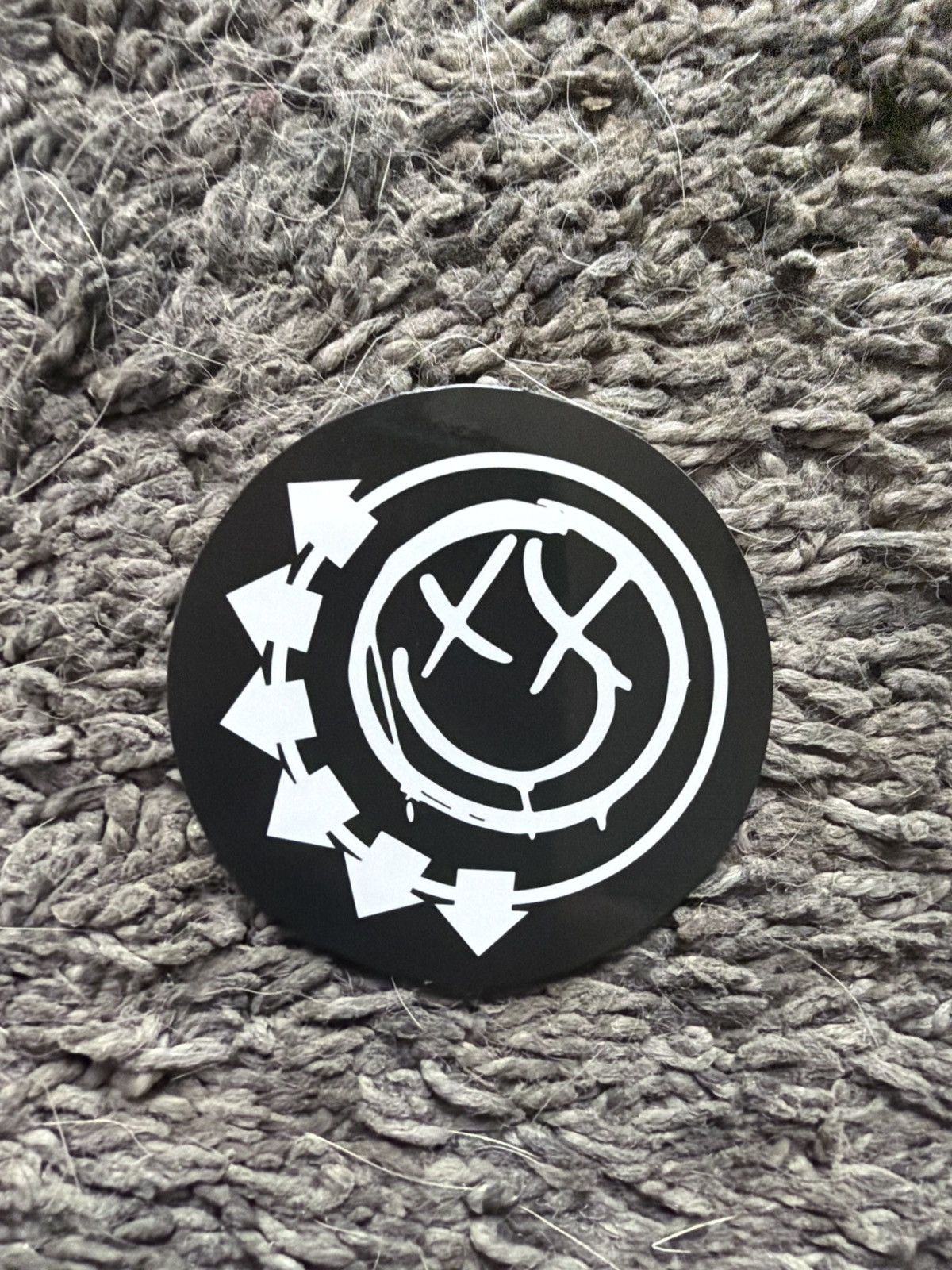 Hypebeast Blink-182 Smiley Sticker Size ONE SIZE - 1 Thumbnail