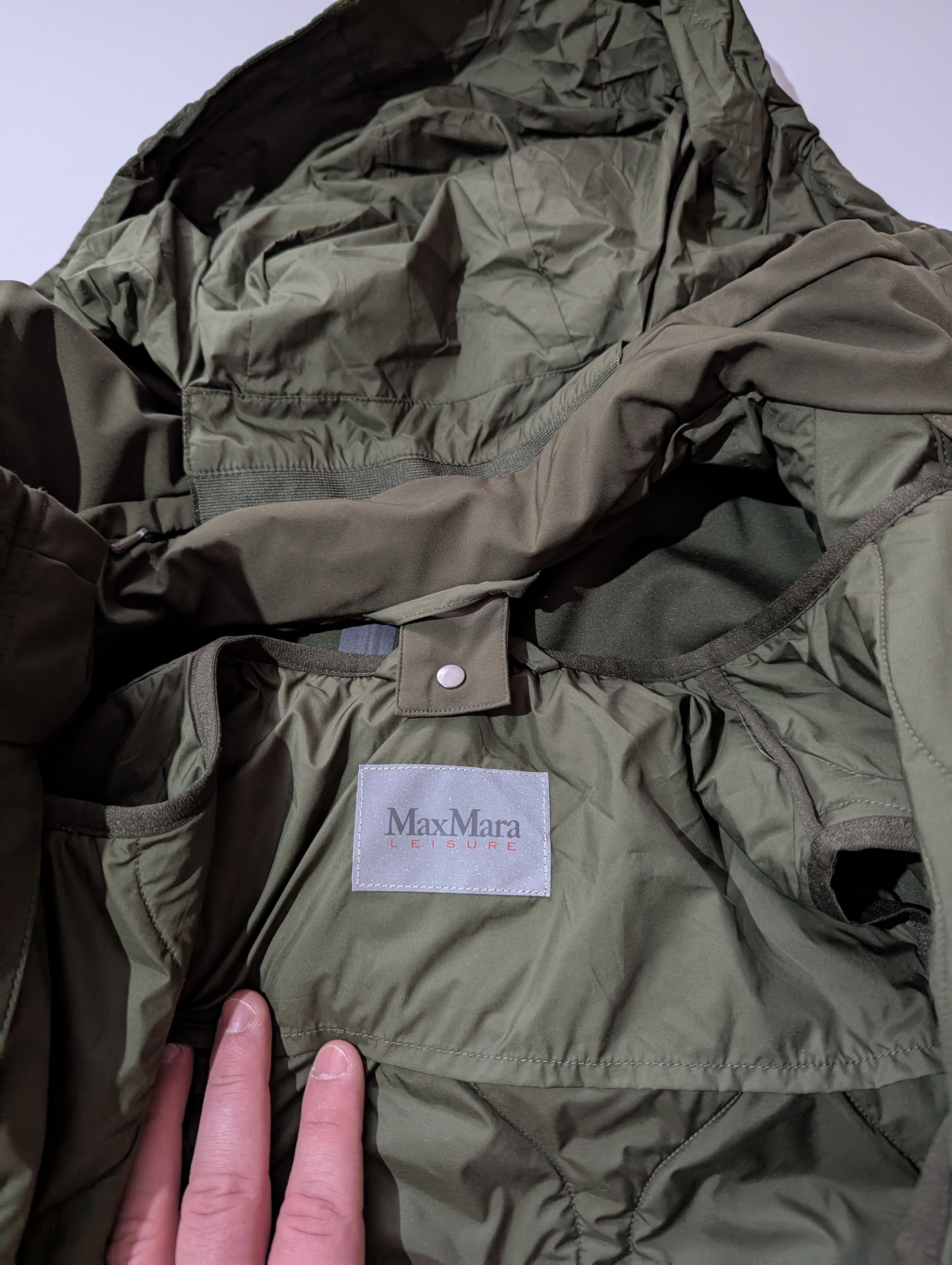 Max Mara Maxmara Leisure Jacket 2in1 BEIRUT Regular Fit Warmer Vest Size S / US 4 / IT 40 - 14 Thumbnail