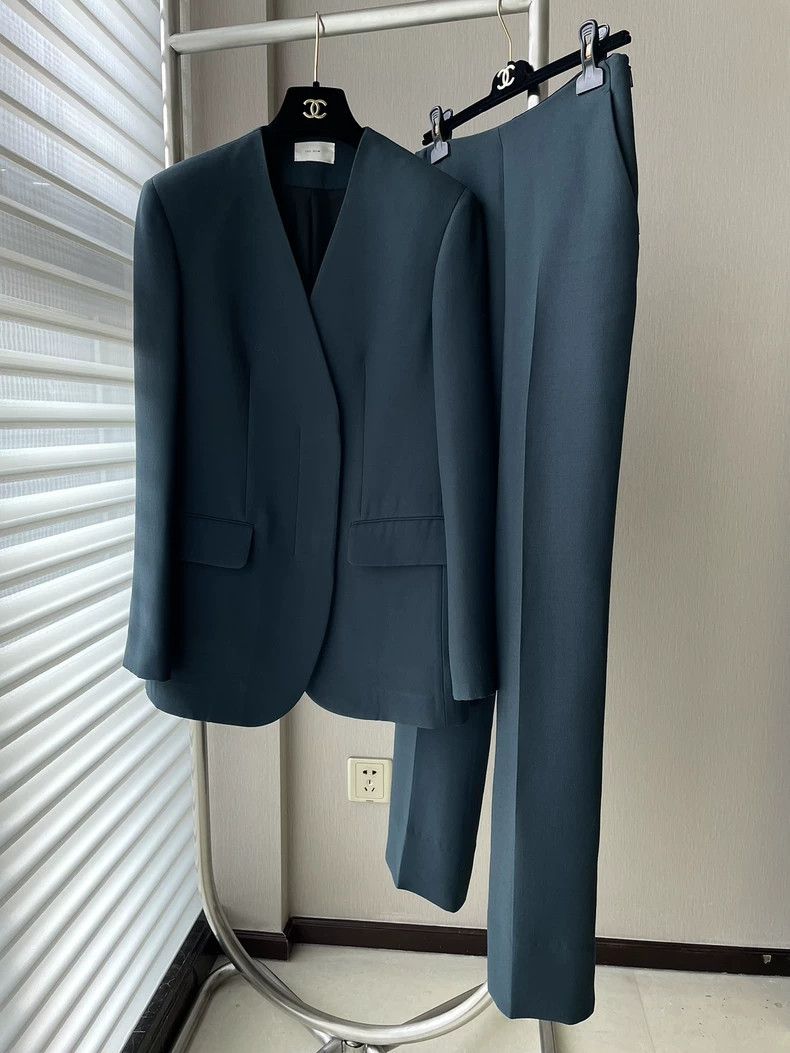 The Row The Row Green Suit Set Size S - dmc Size US S / EU 44-46 / 1 - 1 Thumbnail