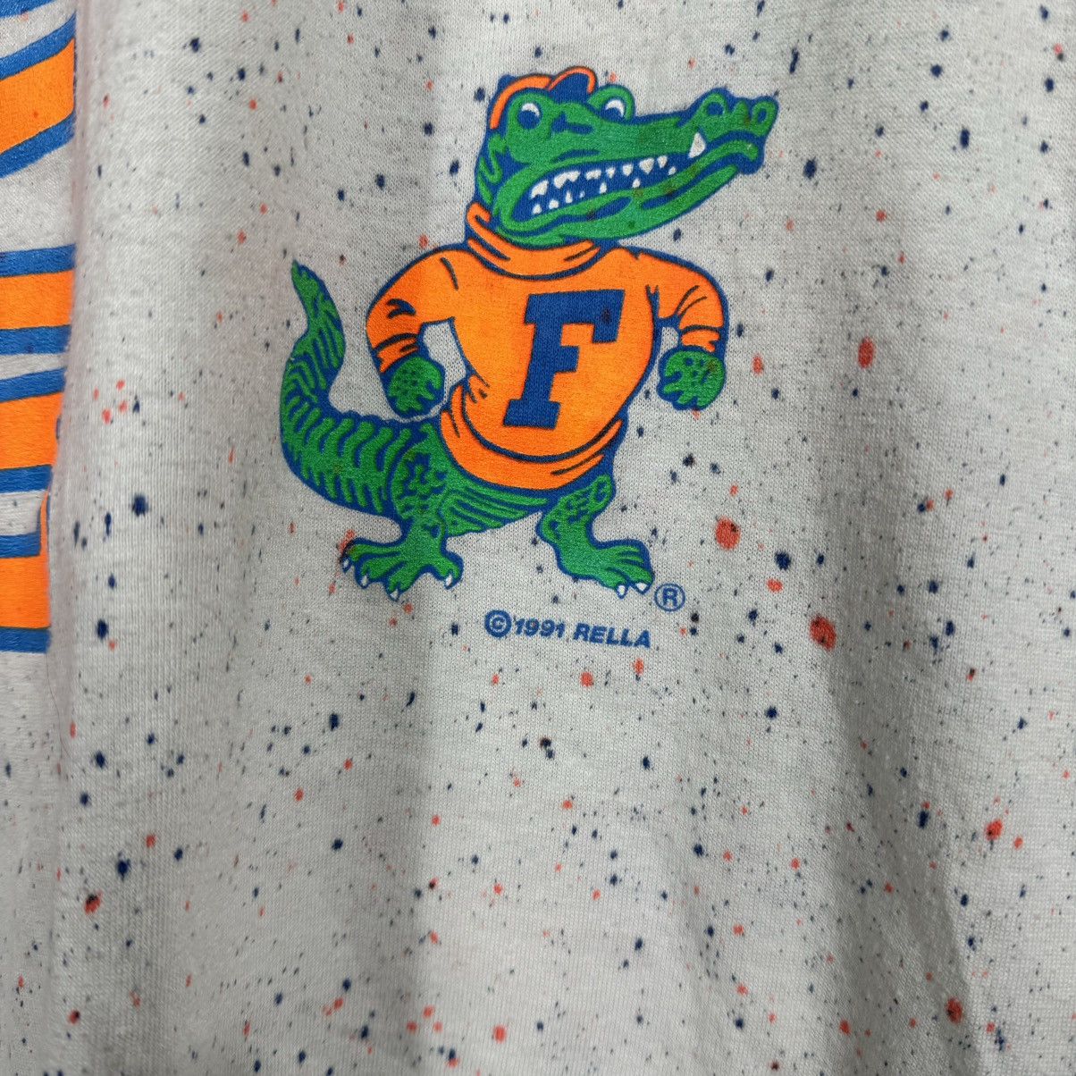 NCAA Vintage 1991 Florida Gators T-shirt Size US XL / EU 56 / 4 - 6 Thumbnail