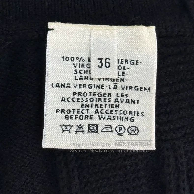 Hermes Hermes Black Full H Drawstring Wool Trousers Size 24" / US 00 / IT 34 - 6 Thumbnail