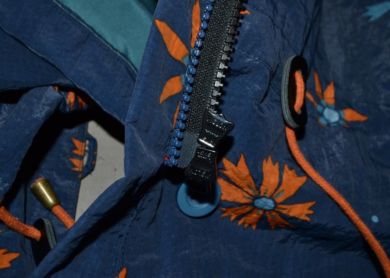 Japanese Brand Gudrun Sjoden Jacket Flowers Raincoat Hooded Size S Size S / US 4 / IT 40 - 13 Thumbnail