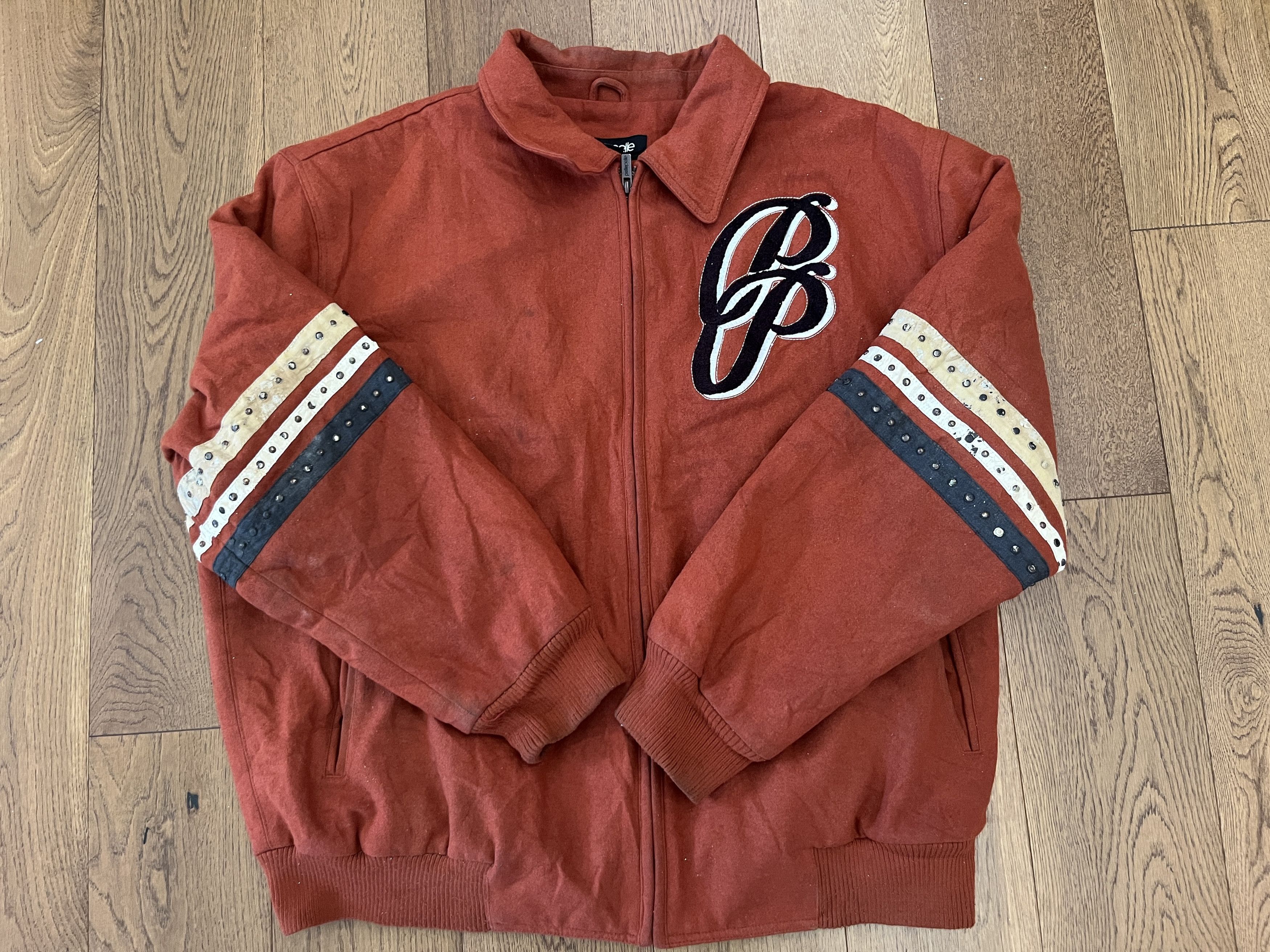 Pelle Pelle Vintage 90s Pelle Pelle Soda Club Varsity Jacket 4XL Size US XXL / EU 58 / 5 - 2 Thumbnail