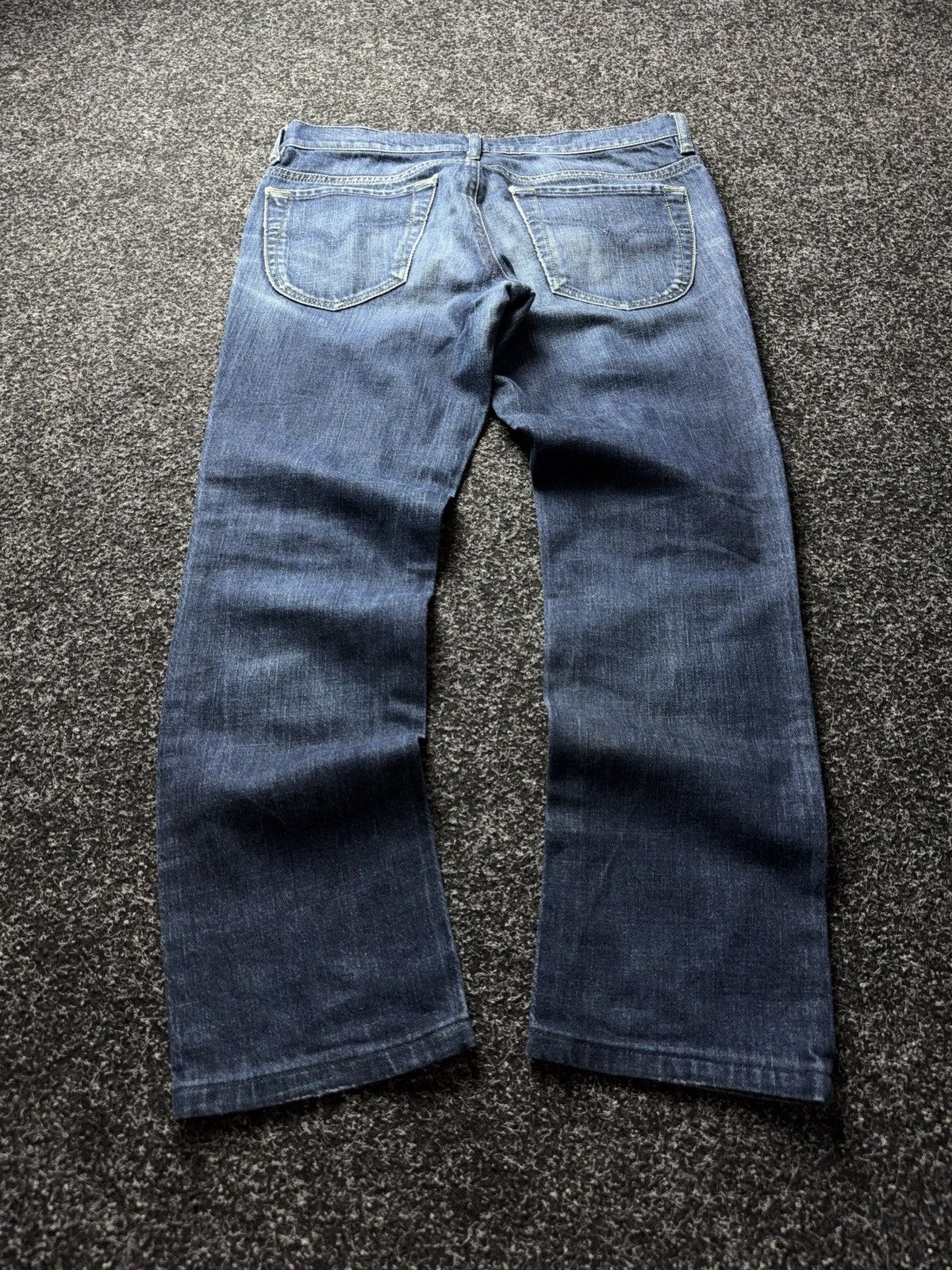 Diesel Luxury 00s Diesel LIV Jeans Distressed Y2K Wash Denim Size 30" / US 8 / IT 44 - 13 Thumbnail