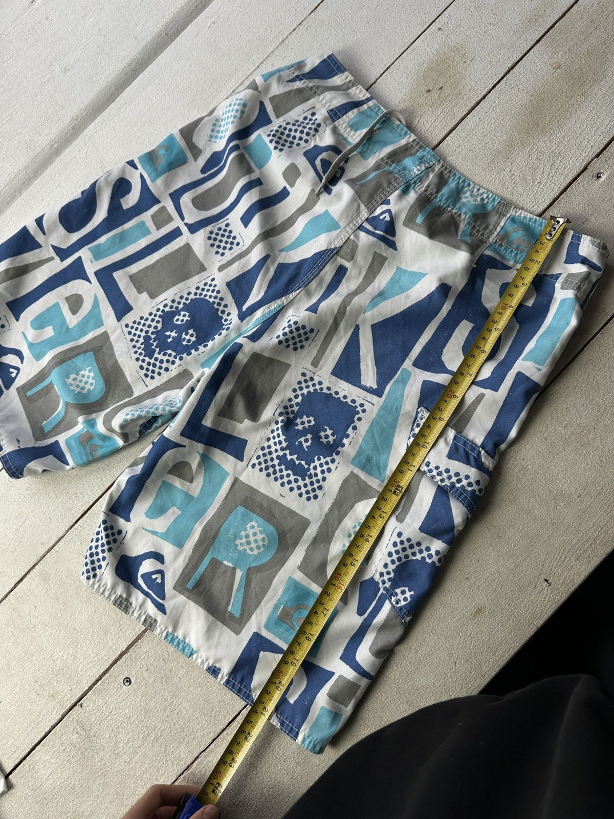 Quiksilver 🚨Vintage Quiksilver Shorts Big Logo Y2K Style 90s Surfing Size US 32 / EU 48 - 13 Thumbnail