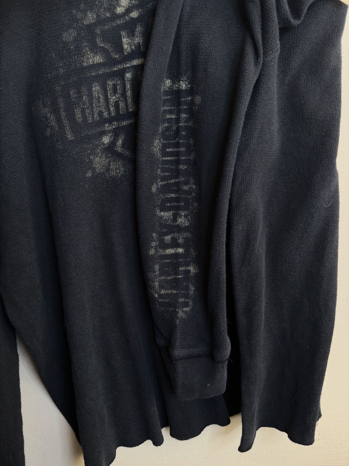 Harley Davidson × Vintage *RARE* Vintage Harley Davidson Tennessee LS Thermal Shirt Size US XL / EU 56 / 4 - 5 Thumbnail