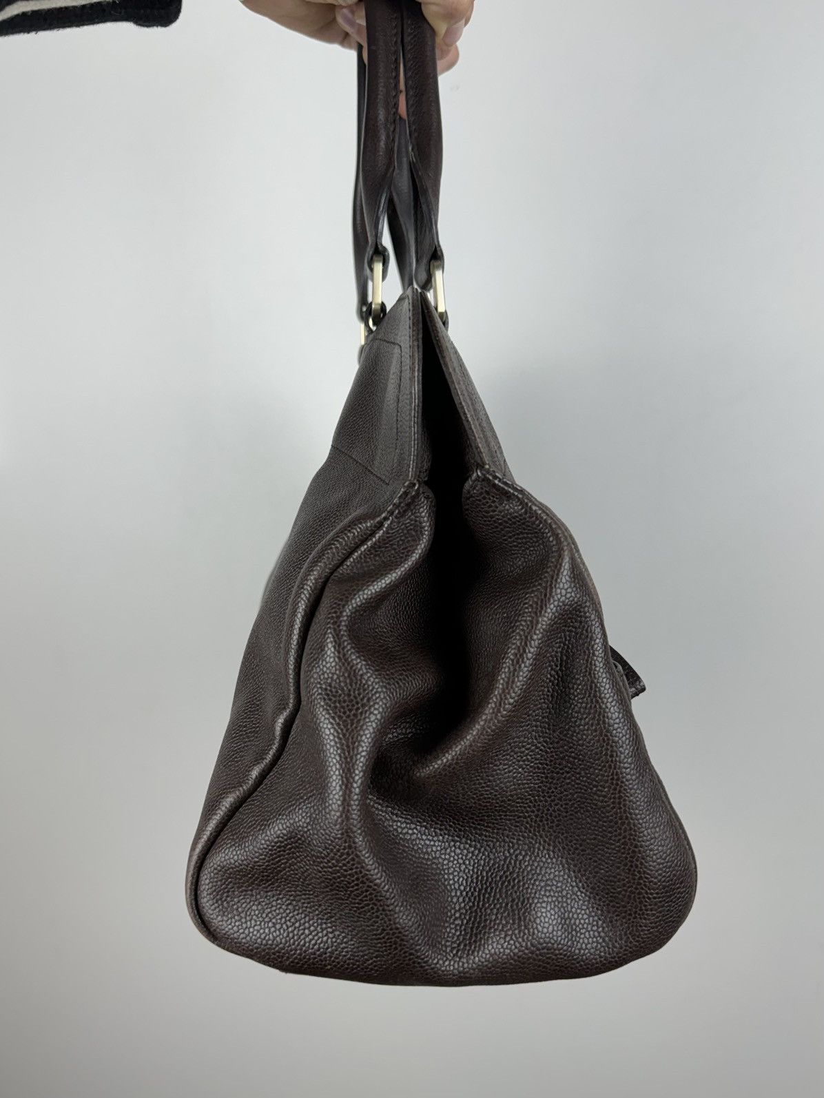 Leather × Longchamp Leather shoulder bag Longchamp Paris original luxury item Size ONE SIZE - 3 Thumbnail