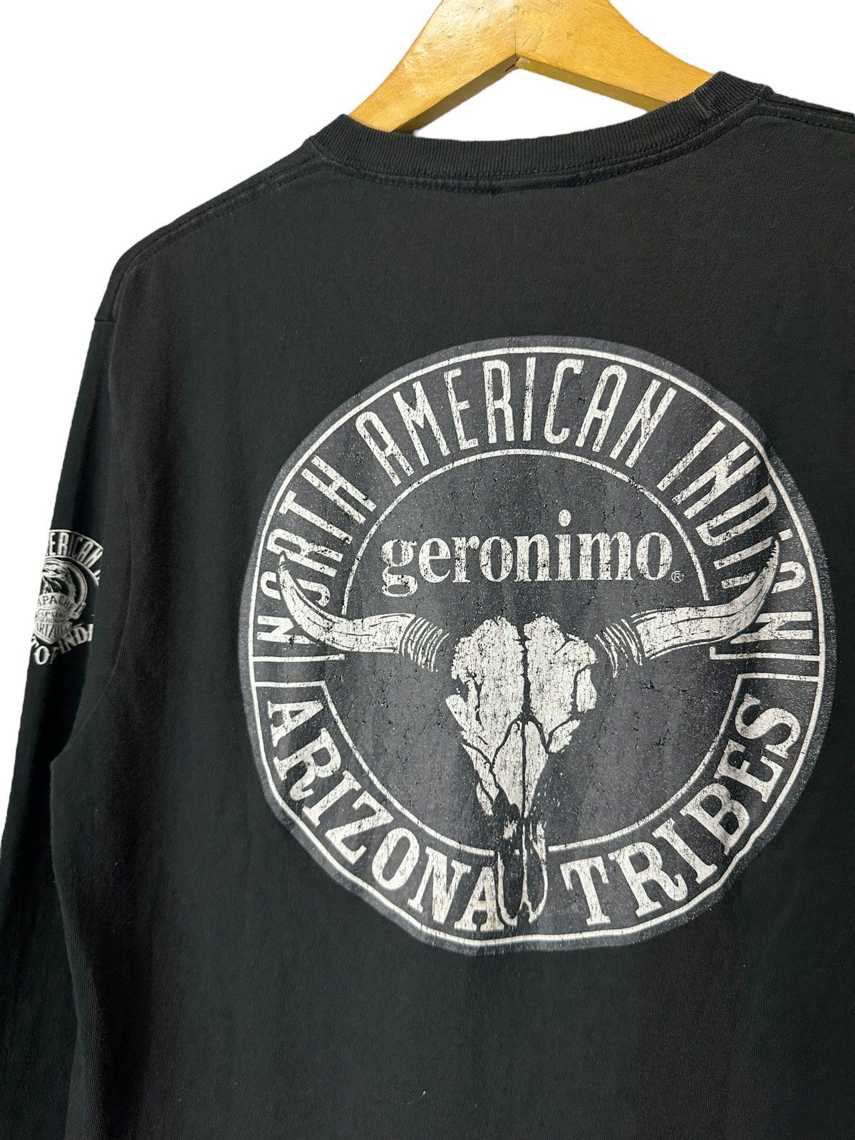Hysteric Glamour GERONIMO GOAT BONES LONG SLEEVE TEE IFSIX LGB STYLE Size US M / EU 48-50 / 2 - 4 Thumbnail