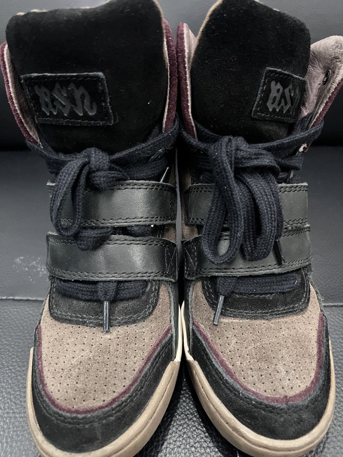 ASH ASH Velcro Wedge Sneakers Size US 8 / IT 38 - 19 Thumbnail