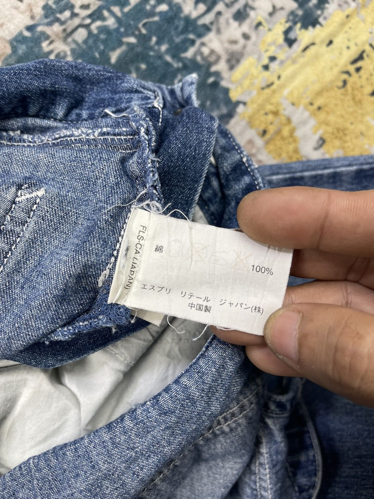Esprit Vintage Esprit Denim Workwear Suspenders Jumpsuit Size US 30 / EU 46 - 15 Thumbnail