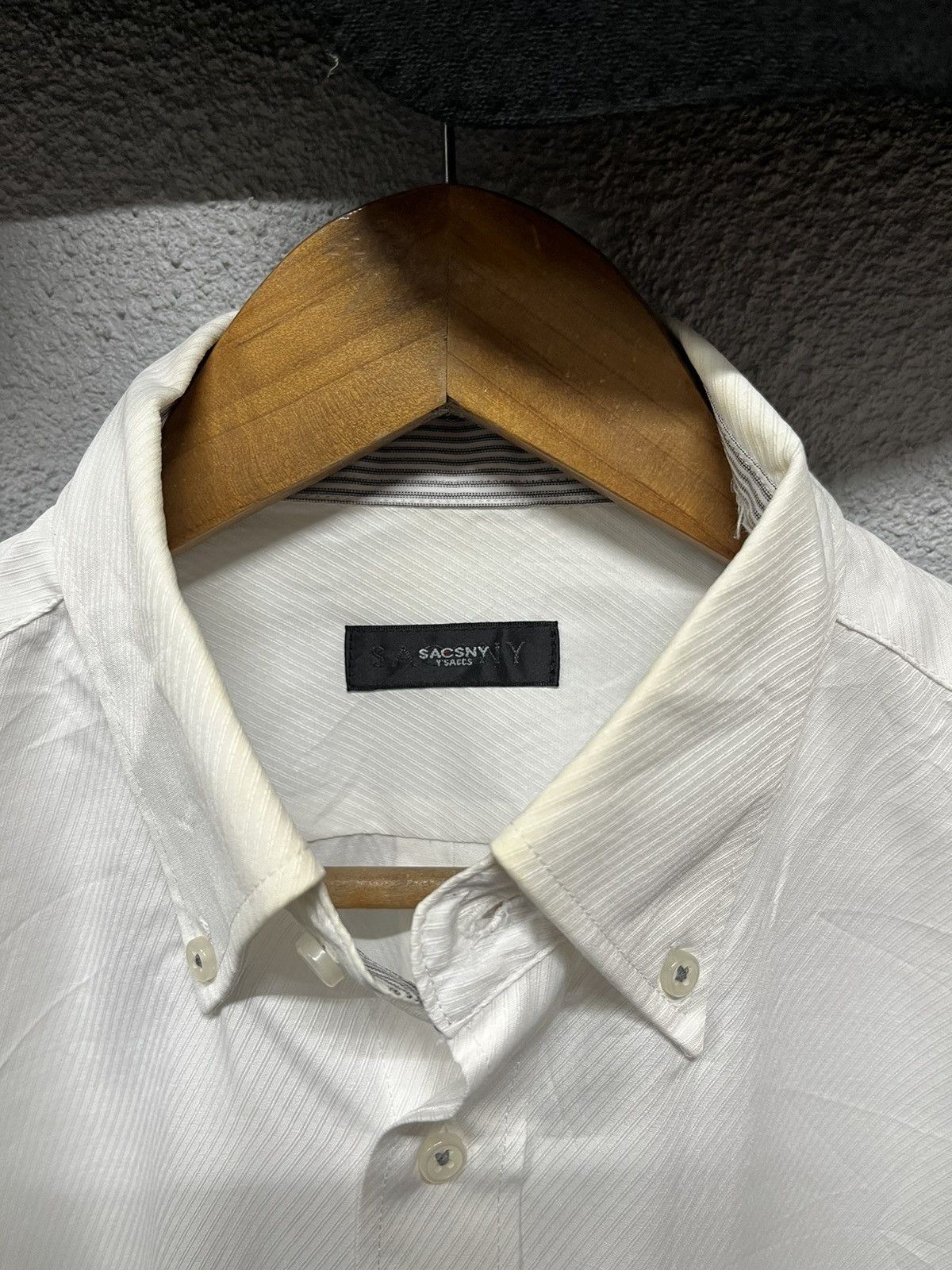 Yohji Yamamoto Sacsny y’saccs yohji yamamoto shirt Size US L / EU 52-54 / 3 - 2 Thumbnail