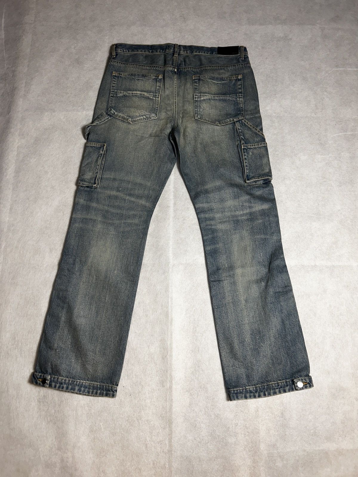 Amiri Grey Washed Amiri Carpenter Jeans Size US 36 / EU 52 - 4 Thumbnail