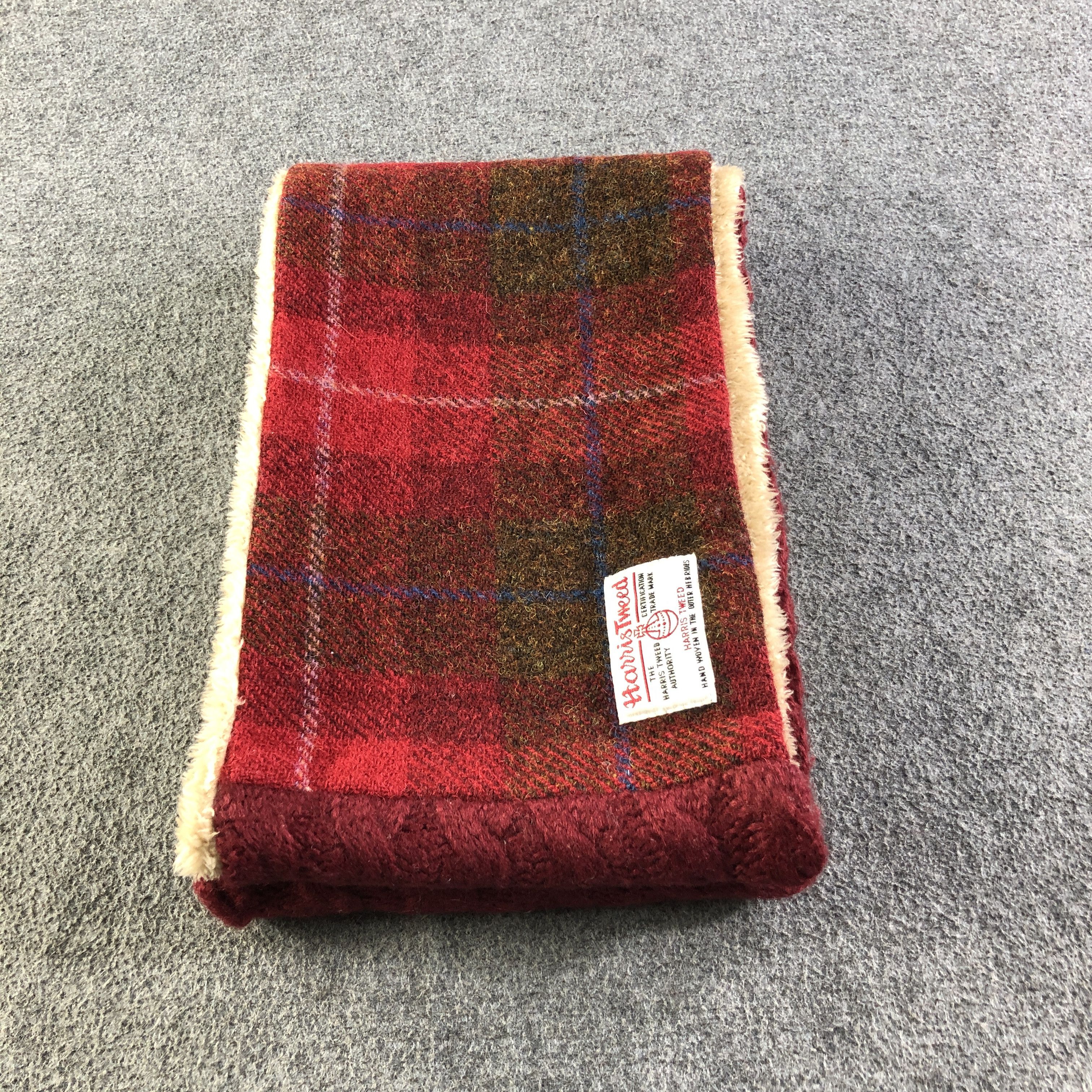 Harris Tweed Harris Tweed Wool Scarf Muffler Neckwear V2623 Size ONE SIZE - 2 Thumbnail