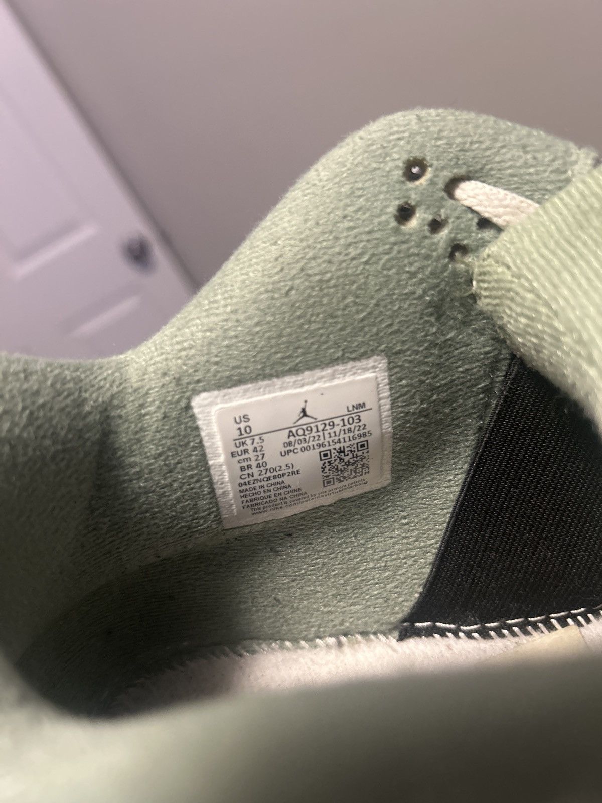 Jordan Brand Jordan Seafoam 4 Size US 10 / EU 43 - 5 Thumbnail