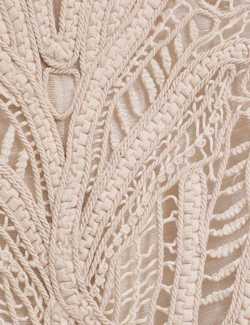 Zimmermann oc11z0226 Illuminate Cornelli Bodice in Cream Size M / US 6-8 / IT 42-44 - 6 Thumbnail