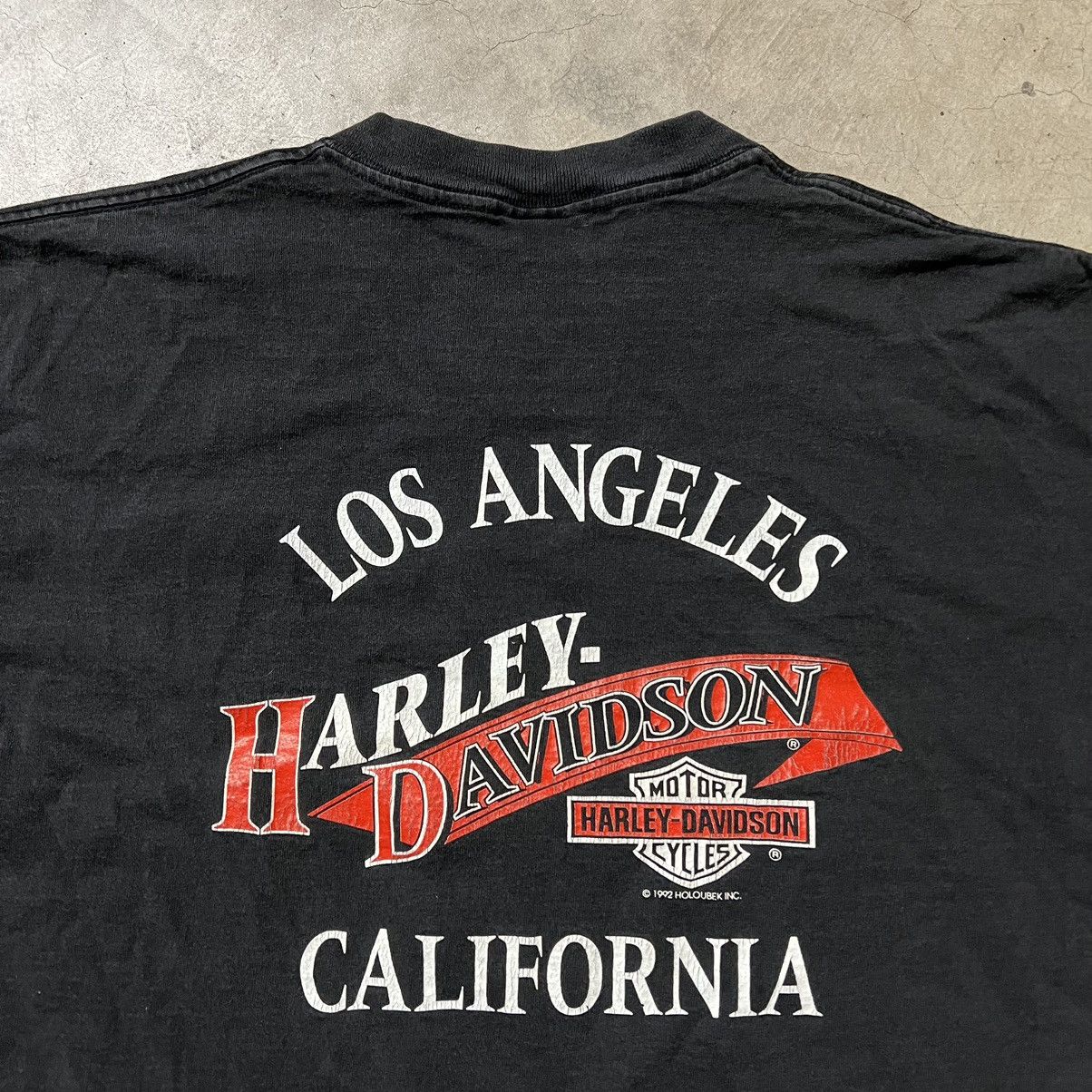 Harley Davidson × Vintage Vintage 1991 Harley Davidson 🇺🇸 California Motorcycle T-Shirt Size US XL / EU 56 / 4 - 6 Thumbnail