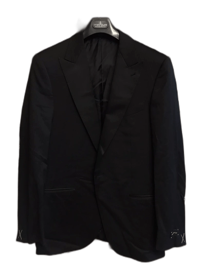 Ermenegildo Zegna Ermenegildo Zegna Black Wool Blazer Size US M / EU 48-50 / 2 - 1 Thumbnail