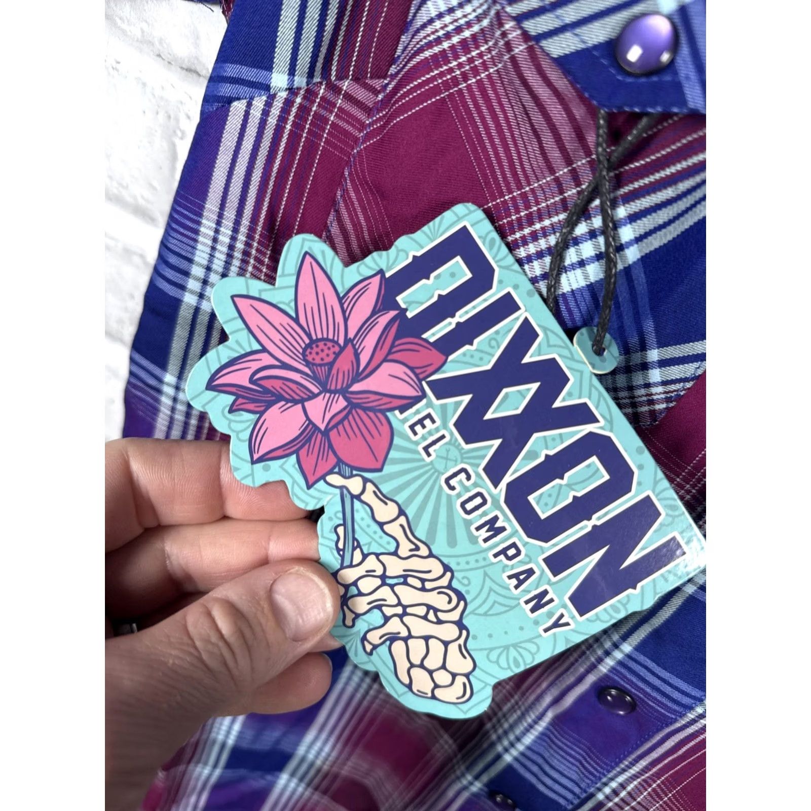 Vintage DIXXON FLANNEL CO. The Locus Plaid Snap Button Womens M Shirt Pink Plaid Snap Button Shirt Womens M Size M / US 6-8 / IT 42-44 - 5 Thumbnail
