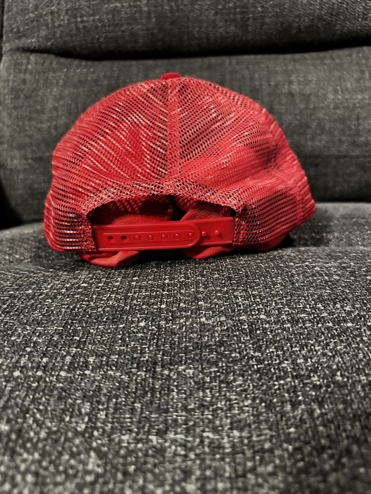 Rhude Rhude Rally Prix Trucker White/Red Retails $250 Size ONE SIZE - 3 Thumbnail