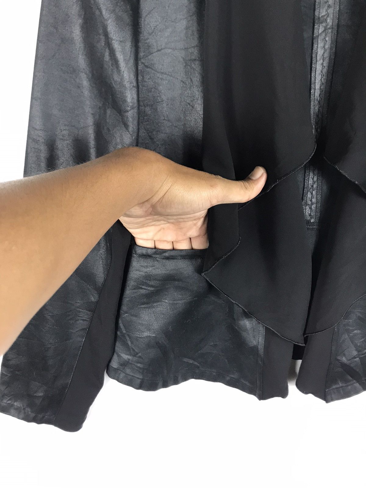 Designer × Hanae Mori × Vintage 🔥Luxury Fashion Primattivo Hanae Mori ButtonLess Jacket Size S / US 4 / IT 40 - 6 Thumbnail