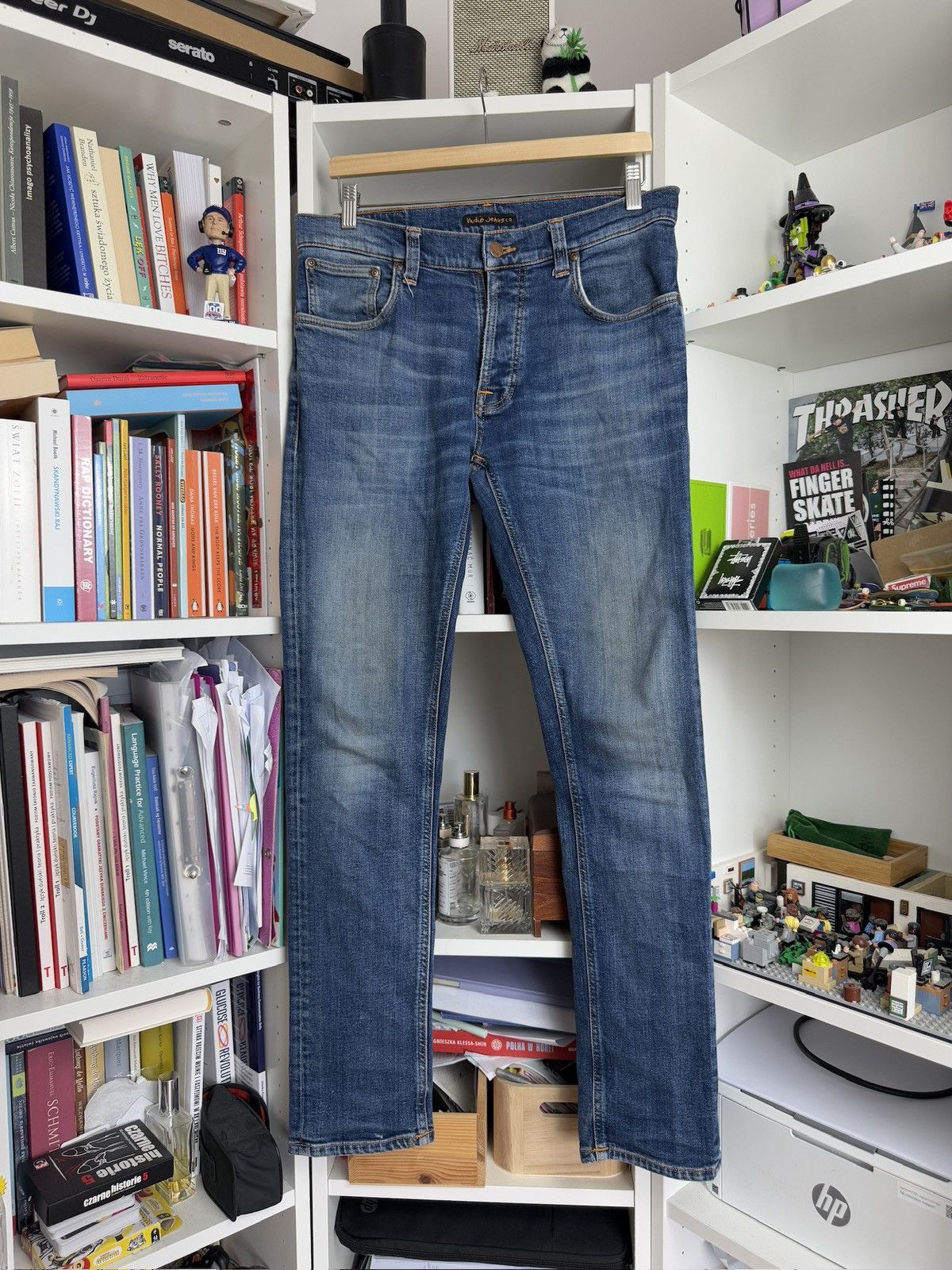 Designer × Nudie Jeans Nudie Jeans straight fit denim pants 31x32 designer casual Size US 31 - 1 Thumbnail