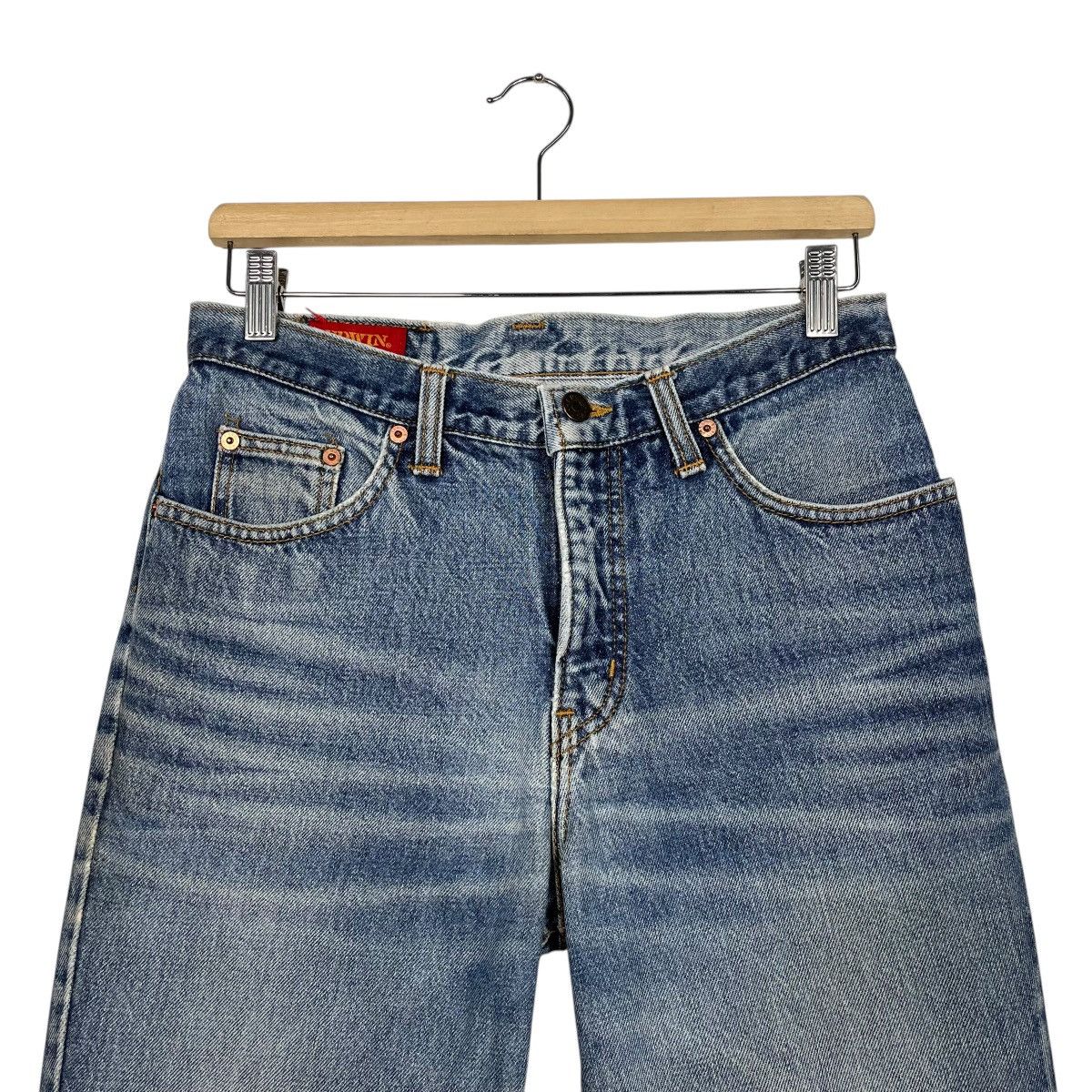 Other Vintage 90s Edwin Denim Jeans Size US 30 / EU 46 - 2 Thumbnail