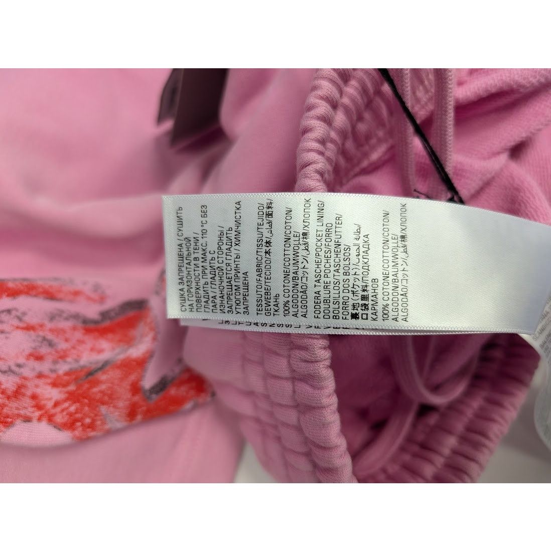 Balenciaga o1rshd1 offshore Medium Baggy Sweatpants in Pink Size US 32 / EU 48 - 15 Thumbnail