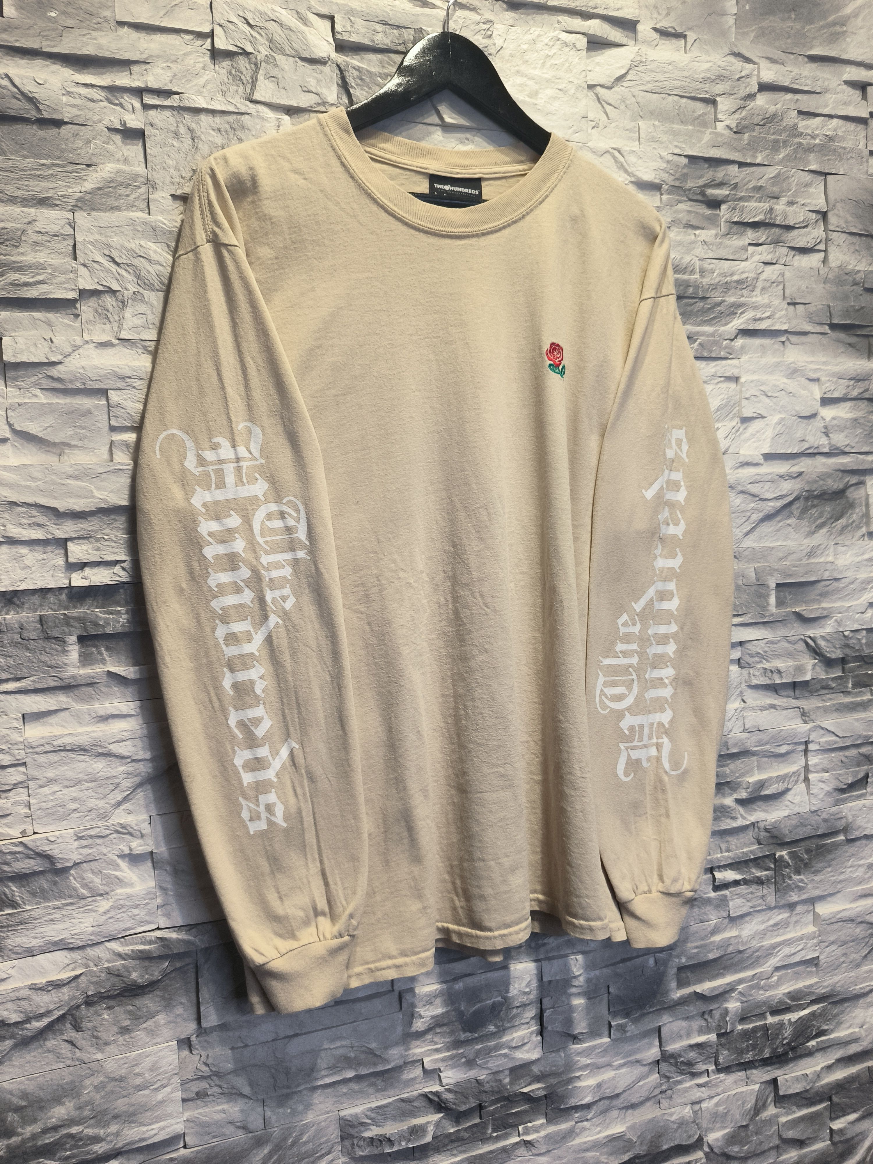 The Hundreds The Hundreads Long Sleeve Crewneck Sweatshirt Logo Beige Size US L / EU 52-54 / 3 - 3 Thumbnail