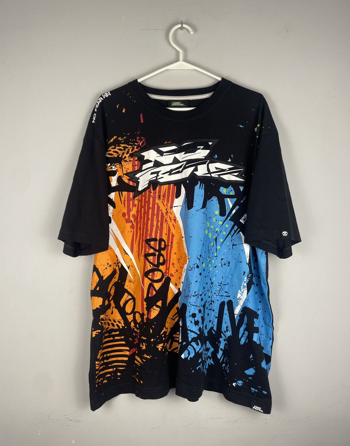 No Fear × Vintage No fear y2k baggy t-shirt Size US XXL / EU 58 / 5 - 1 Thumbnail