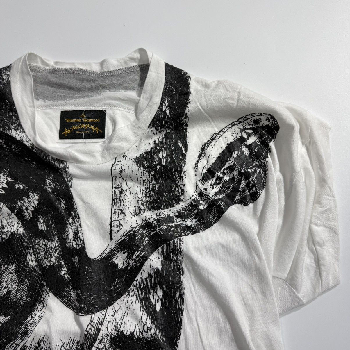 Vivienne Westwood Vivienne Westwood Anglomania Snake Squiggle T-Shirt Size ONE SIZE - 7 Thumbnail