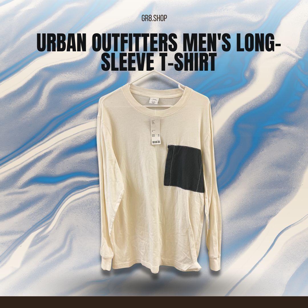 Urban Outfitters Urban Outfitters Mens Long-Sleeve T-Shirt With Black Pocket Size US M / EU 48-50 / 2 - 1 Thumbnail
