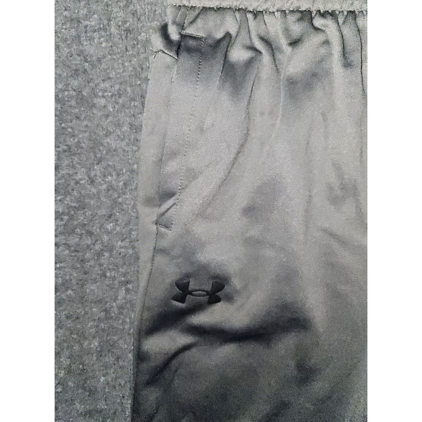 Under Armour Under Armour Pants Mens 2XL Gray Loose Fit Athletic Track Joggers Pockets Logo Size US 39 - 5 Thumbnail