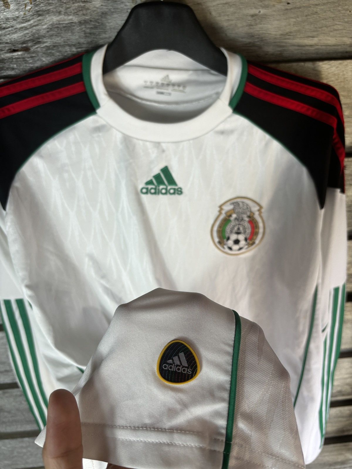 Adidas Mexico goalkeeper kit 2010 World Cup Rare ❗️ Size US M / EU 48-50 / 2 - 7 Thumbnail
