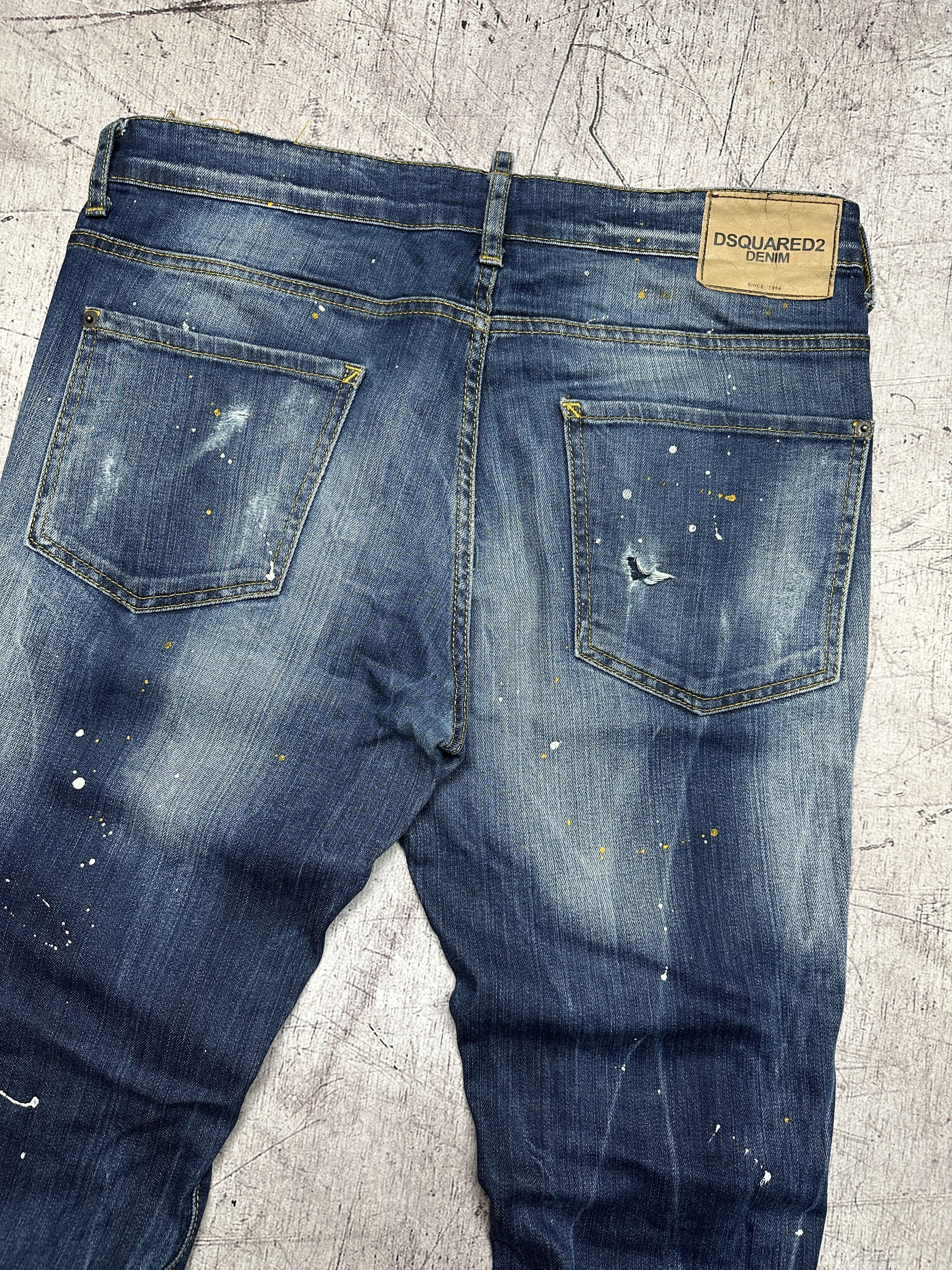 Dsquared2 Dsquared2 Mens Distressed Denim Pants Jeans Size US 32 / EU 48 - 8 Thumbnail