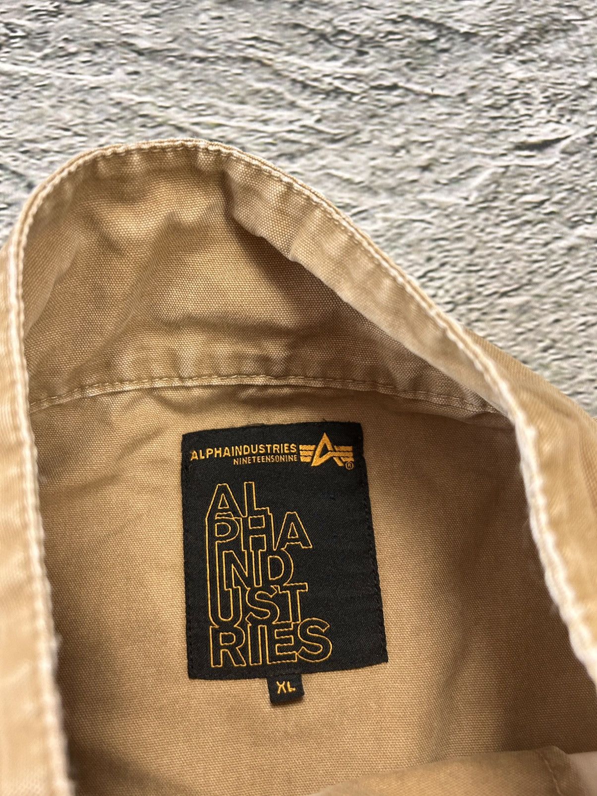 Alpha Industries × Vintage Alpha Industries vintage Brown military cargo jacket Size US XL / EU 56 / 4 - 3 Thumbnail