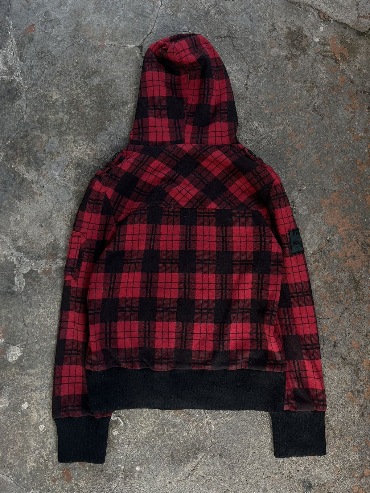 14th Addiction JAPANESE BERNINGS SHO BONDAGE HOODED ZIPP GOTHIC PUNK STYLE Size US L / EU 52-54 / 3 - 6 Thumbnail